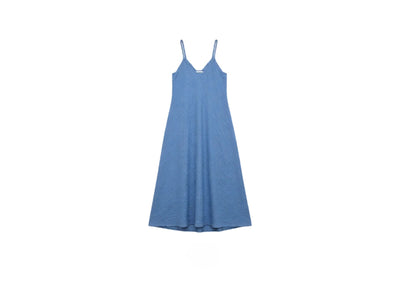 denim dress with front zipper Zeitgeist Denim Dress - Women's Denim Dress
