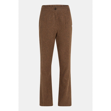 Caramel Bootcut Trousers